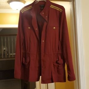 Like new Burgundy Blazer